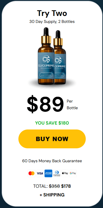 Buy GlycePrime 1 Bottle